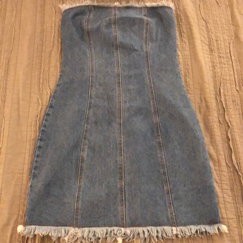 Denim dress